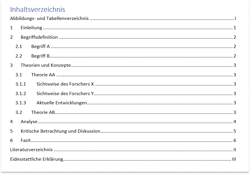 inhaltsverzeichnis-hausarbeit-vorlage-roemisch