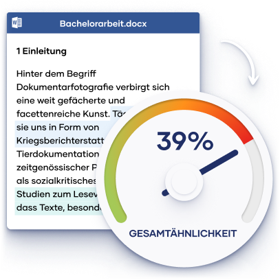 Plagiatsprüfung deiner Arbeit