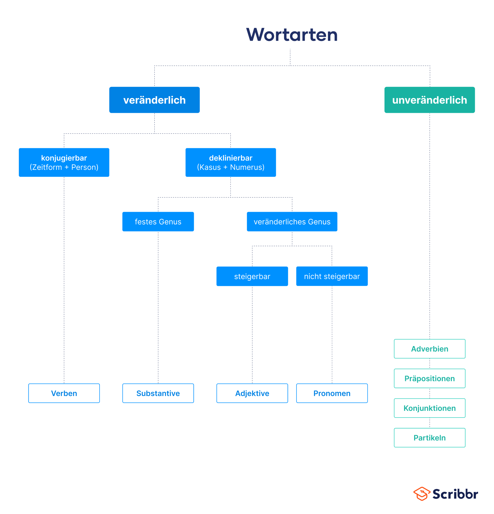 Wortarten: Übersicht und Beispiele