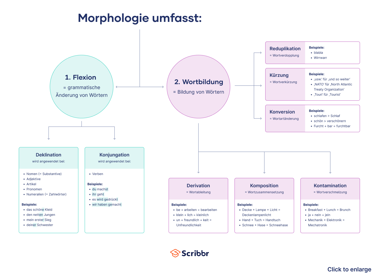 Morphologie umfasst